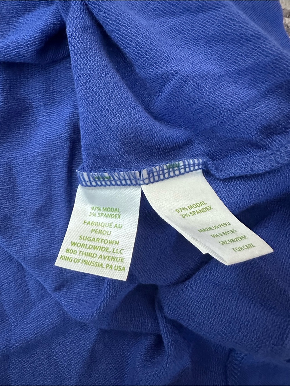 Lilly Pulitzer Luxletic Cassi pullover in blue size XL - Picture 5 of 6